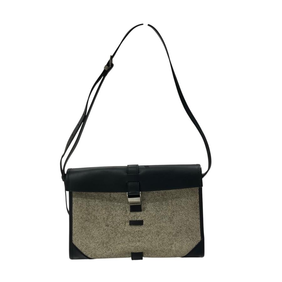 BALENCIAGA ボディバッグ ブラック/ホワイト BALENCIAGA（バレンシアガ） BALENCIAGA LEATHER CROSSBODY BAG