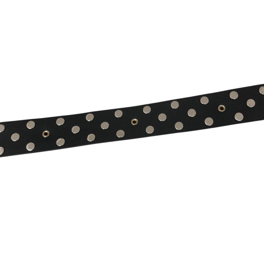 サグクラブ THUG CLUB DRAGON BELT レザーベルト ブラック×シルバー