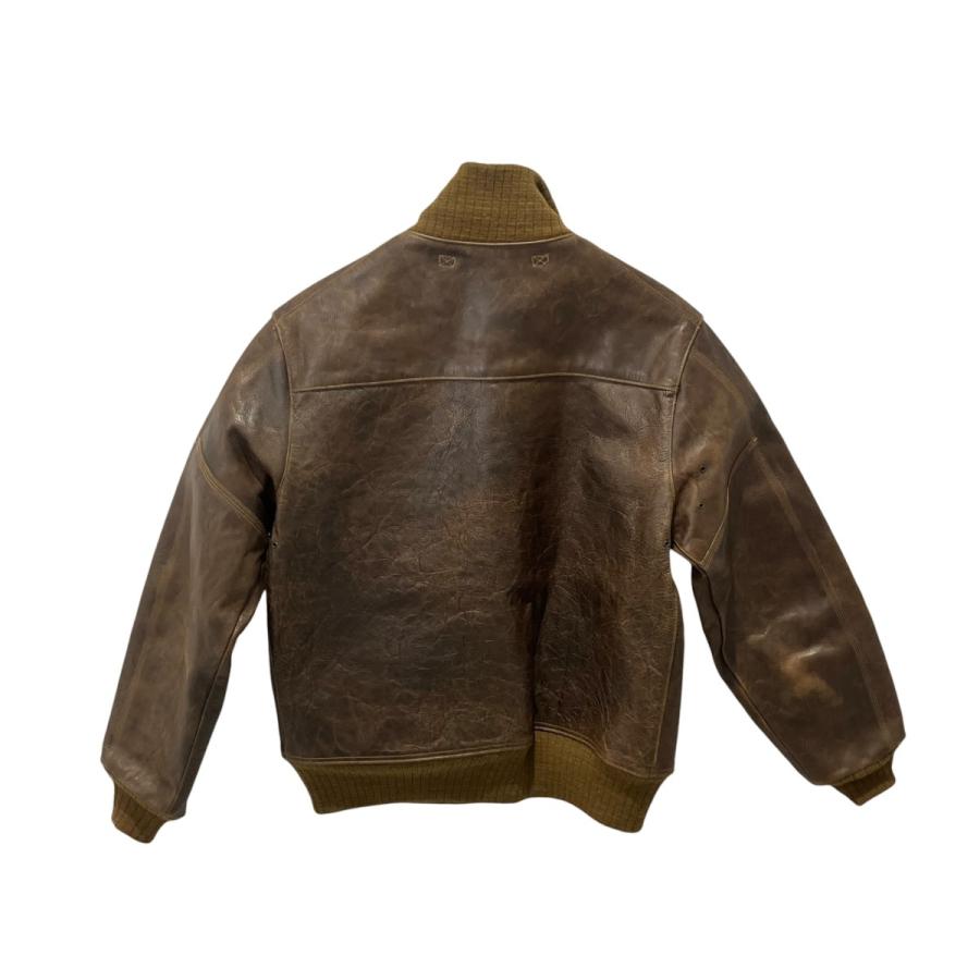 【値下げ】Buzz Rickson’s A-1 BR80557 レザージャケット ブラウン サイズ：38 (神戸店)の画像