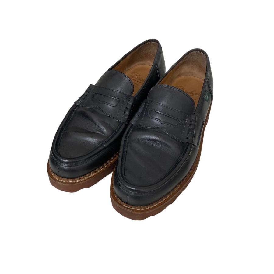 Paraboot : REIMS/MARCHE レザーローファー★UK7 Paraboot（パラブーツ） PARABOOT REIMS MARCHE ローファー ブラック