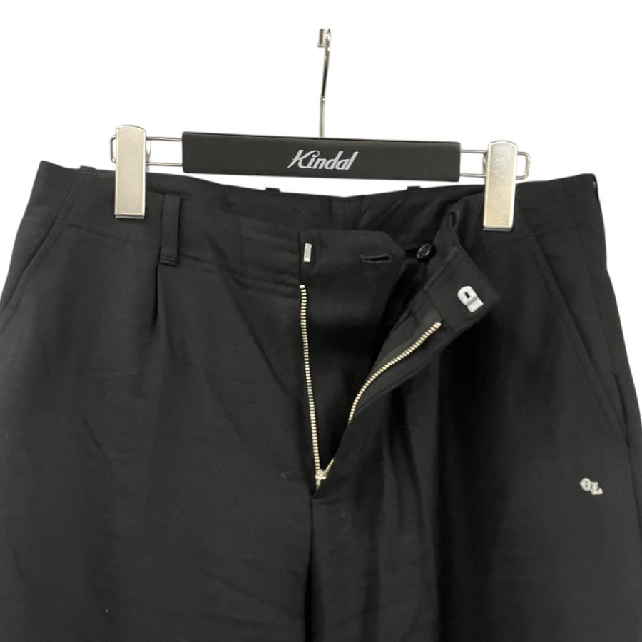 アワーレガシー OUR LEGACY BORROWED CHINO Black Panama Wool ワイドパンツ M421BBPW ブラック サイ_2