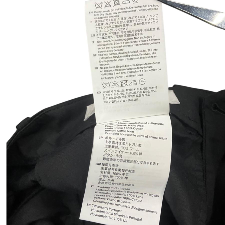 アワーレガシー OUR LEGACY BORROWED CHINO Black Panama Wool ワイドパンツ M421BBPW ブラック サイ_6