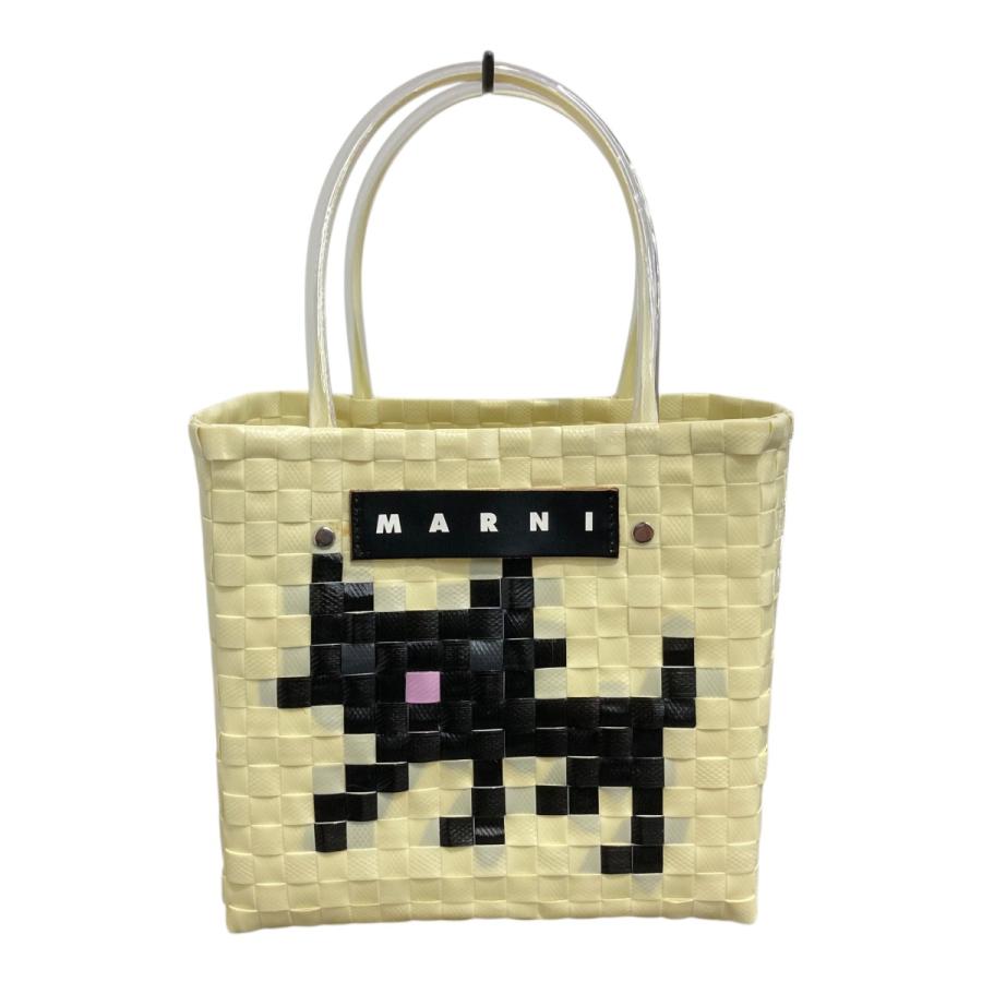 MARNI（マルニ） MARNI MARKET ANIMAL BASKET BAG カゴバッグ イエロー