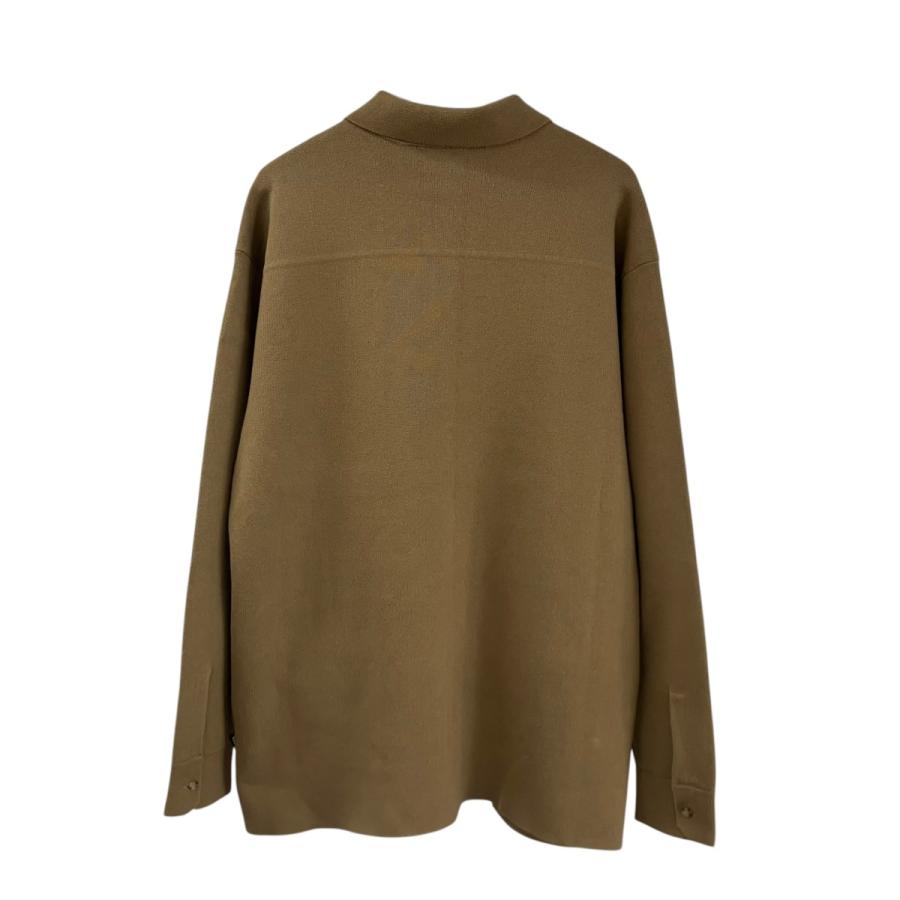 ボス BOSS Cotton Overshirt C-Delwino ニットシャツカーディガン ニットカーディガン 10261639 ベージュ サイズ_1