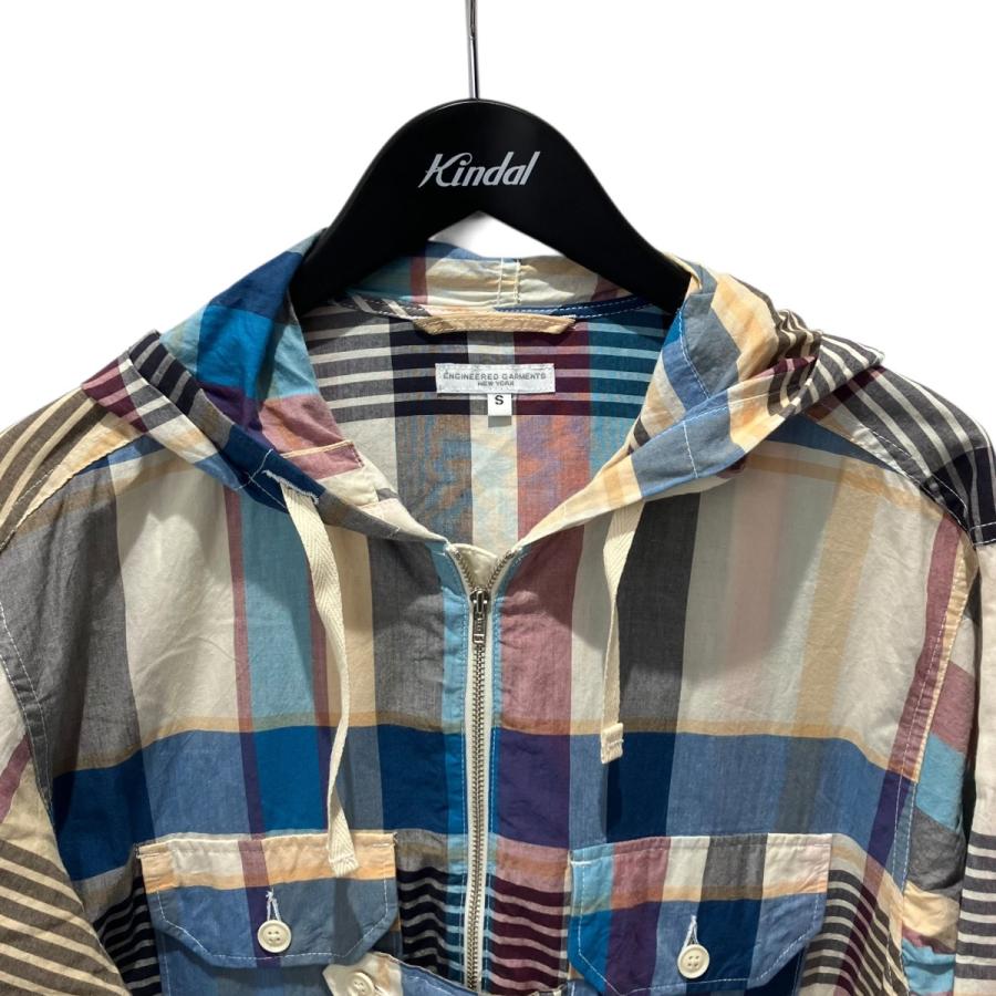 エンジニアドガーメンツ Engineered Garments Long Bush Shirt チェック シャツワンピース マルチカラー サイズ：S_2