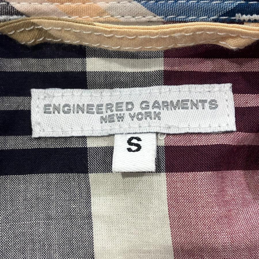 エンジニアドガーメンツ Engineered Garments Long Bush Shirt チェック シャツワンピース マルチカラー サイズ：S_4