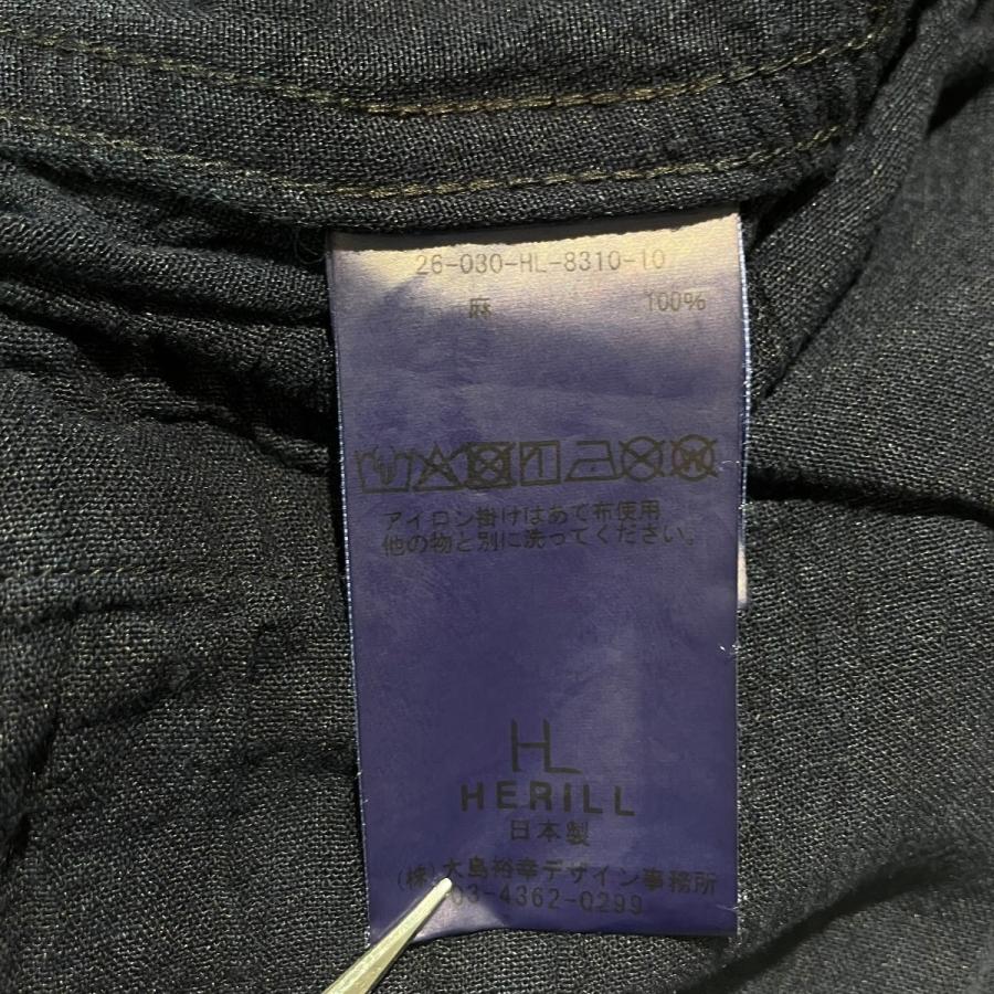 値下げ】HERILL 26SS LINEN JUNGLE FATIGUE PANTS カーゴパンツ 26-030