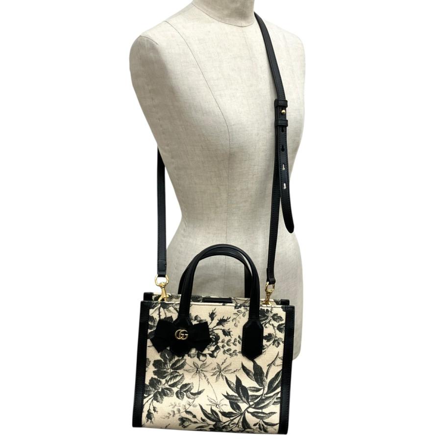 グッチ GUCCI 2way ハンドバッグ 443089 ベージュ×ブラック_1