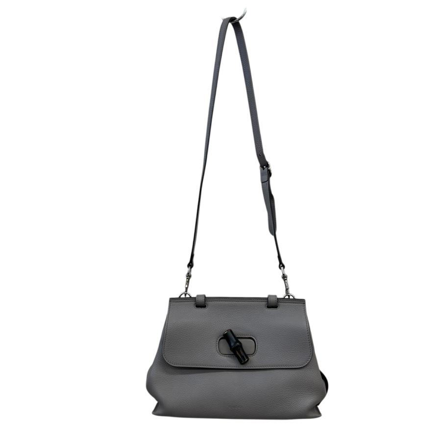美品 GUCCI 2way デイリー ハンドバッグ バンブー ショルダー A4可 GUCCI（グッチ） 【値下げ】GUCCI デイリーバンブー 2WAYショルダー