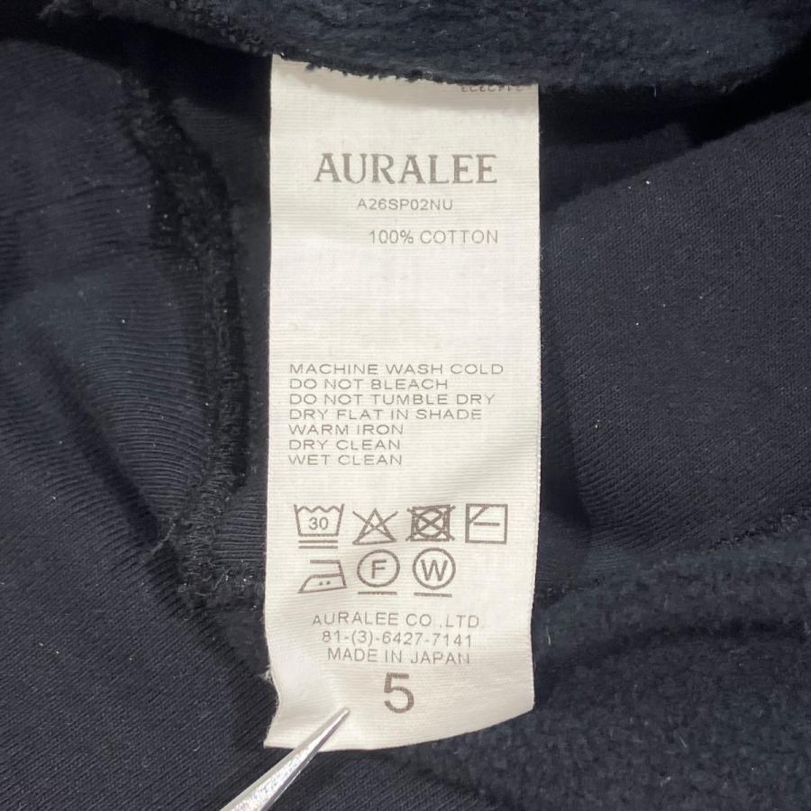 AURALEE（オーラリー） AURALEE 26SS ELASTIC HIGH GAUGE SWEAT P O