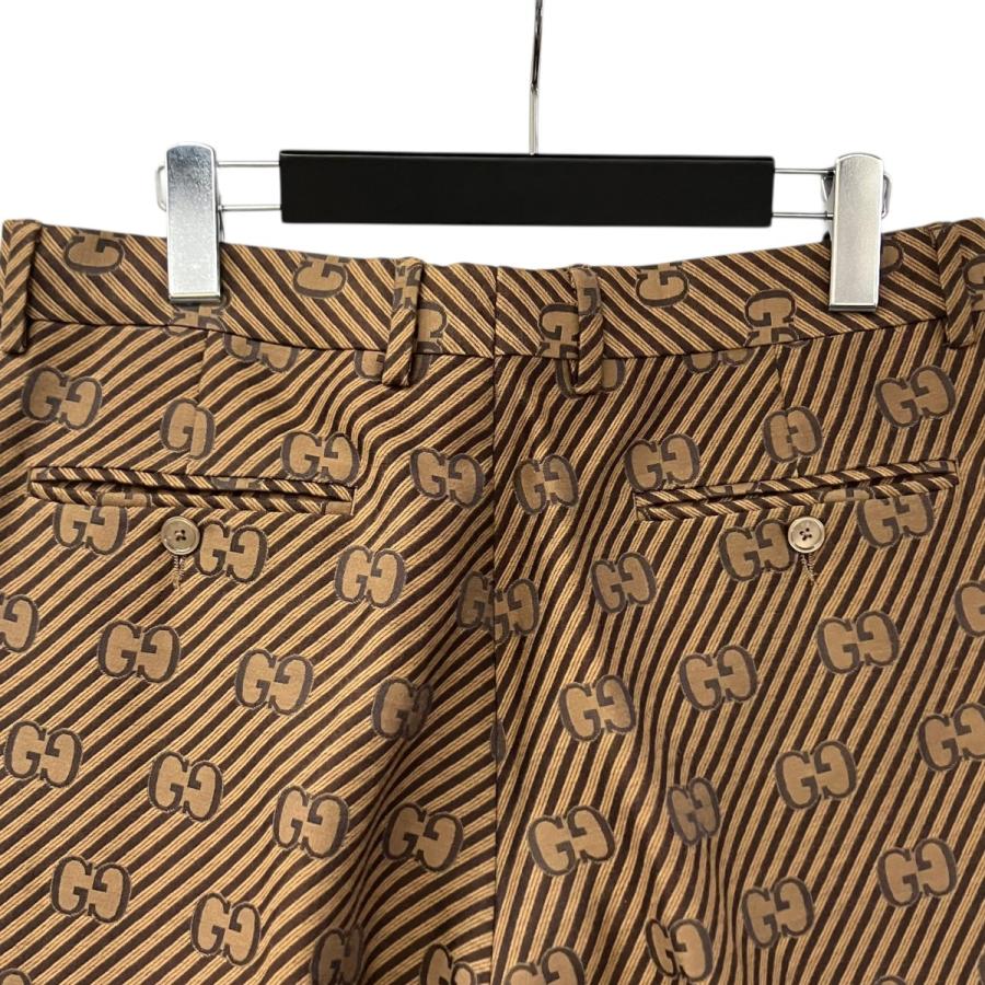 グッチ GUCCI GGレジメンタルストライプスラックス スラックス 630062 ベージュ サイズ：7-48R_4