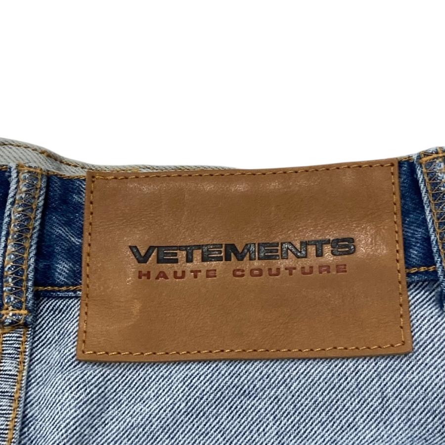 値下げ】VETEMENTS INSIDE OUT BIG SHAPE DESTROYED JEANS インサイド