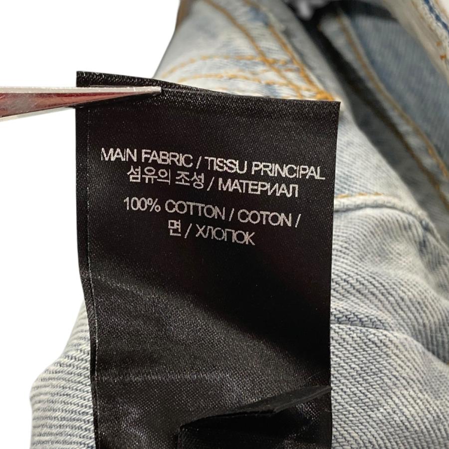値下げ】VETEMENTS INSIDE OUT BIG SHAPE DESTROYED JEANS インサイド