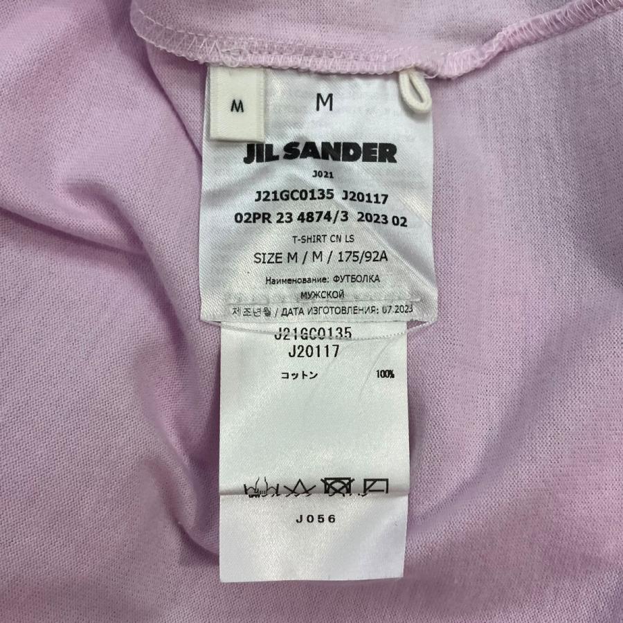 新品未使用 JIL SANDER長袖カットソー トップス ベビーピンク 伸縮性◯ JIL SANDER（ジルサンダー） JIL SANDER 23AW Long Sleeve Cherry T