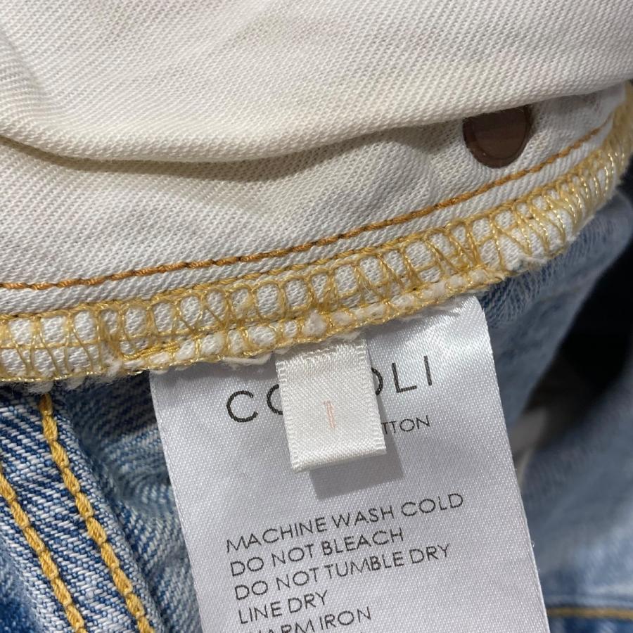 COMOLI（コモリ） COMOLI 21AW 5Pブリーチデニムパンツ U03-03014