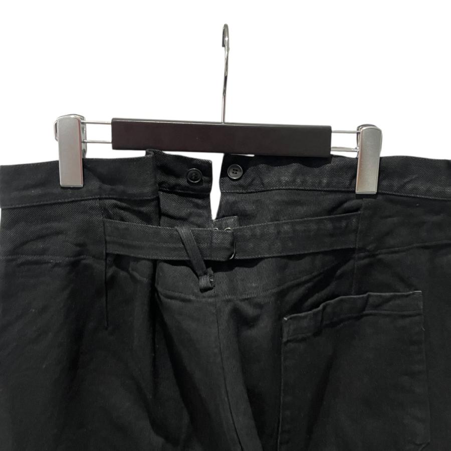 COMOLI（コモリ） ブラックデニム オーバーパンツ26SS デニムパンツ