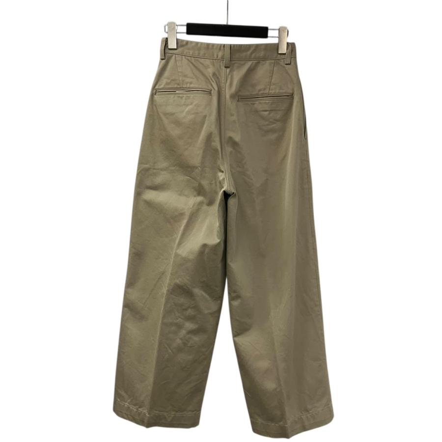 オーラリー AURALEE A25SP05FC WASHED FINX CHINO ONE-TUCK PANTS チノパン カーキ サイズ：0の画像