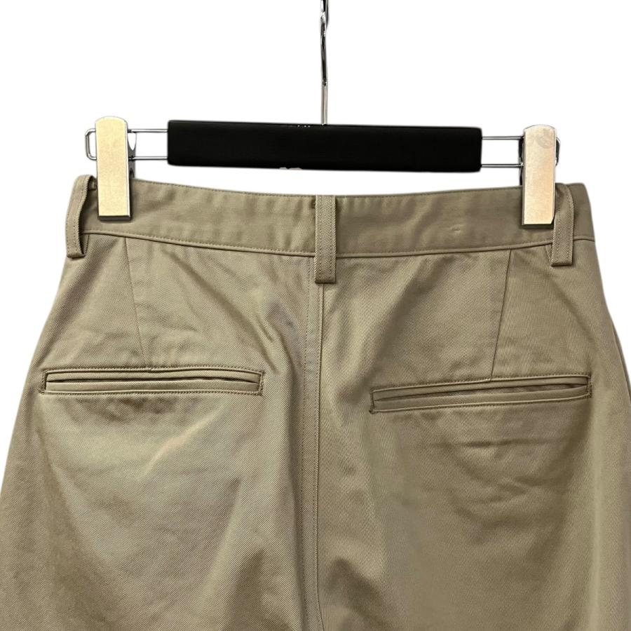 オーラリー AURALEE A25SP05FC WASHED FINX CHINO ONE-TUCK PANTS チノパン カーキ サイズ：0の画像