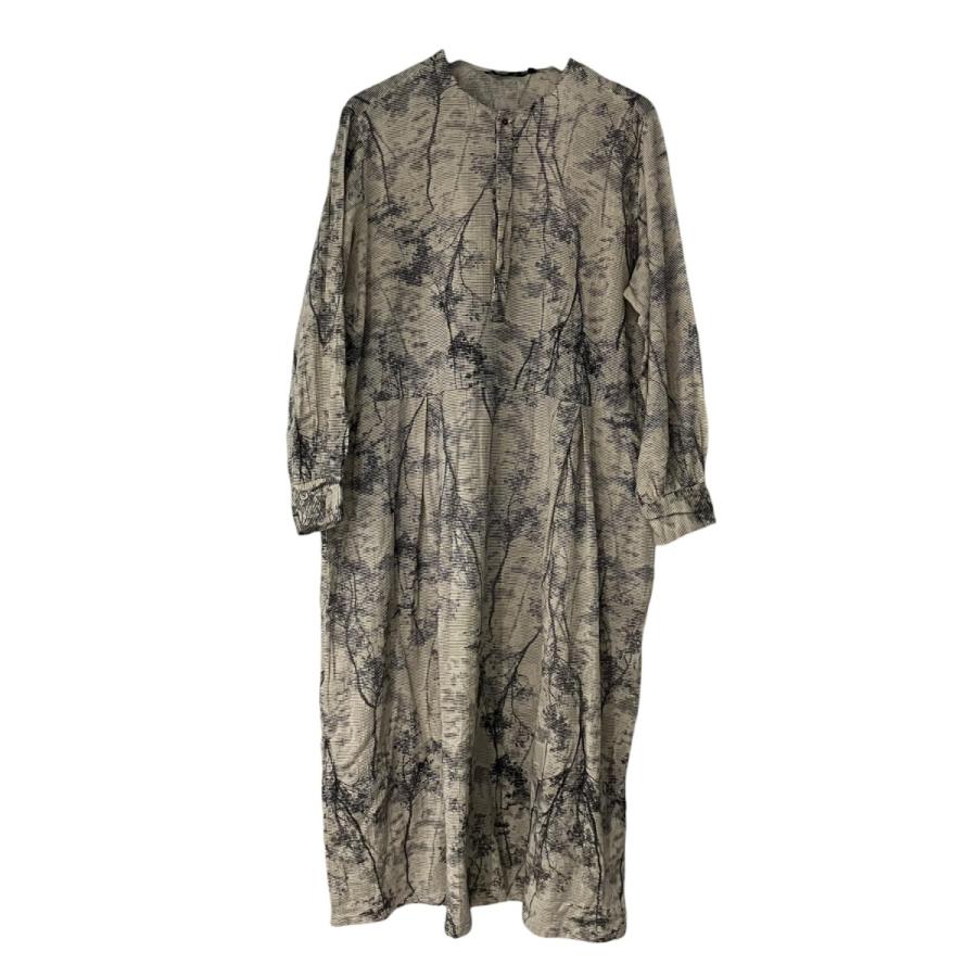 pas de calais ワンピース pas de calais（パドカレ） pas de calais 25SS SPRED FOREST プリント
