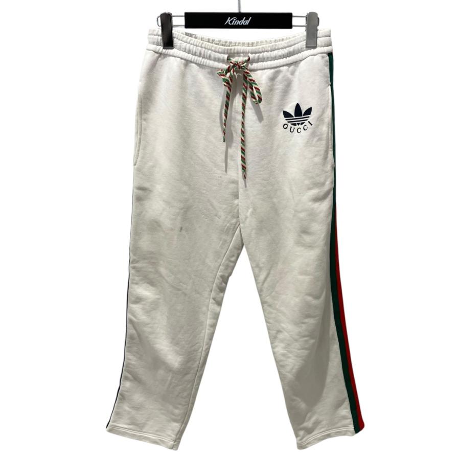 GUCCI（グッチ） 【値下げ】GUCCI×adidas ロゴスゥエットパンツ 