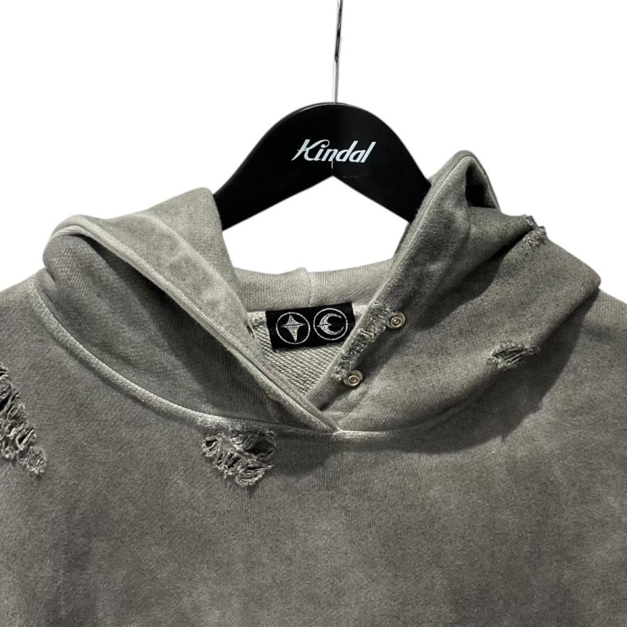 サグクラブ THUG CLUB Rock Hoodie パーカー TC23TS0101 グレー サイズ