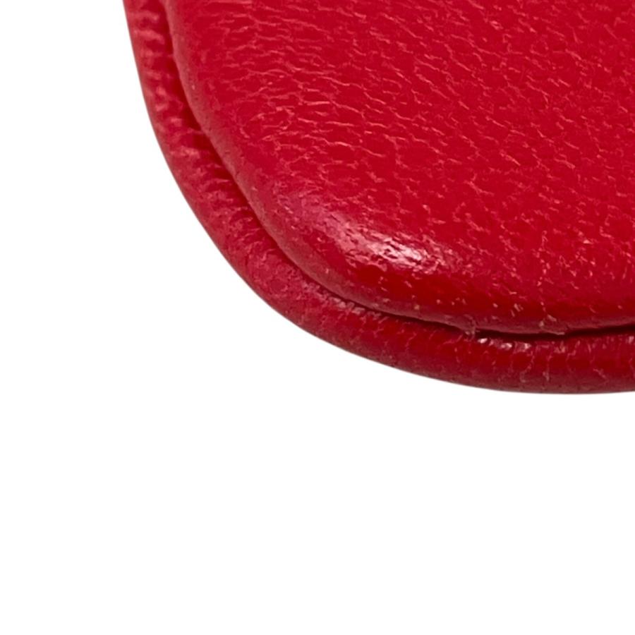 セリーヌ☆クラッチバッグ　バイカラー☆美品☆ヴィンテージ☆ハンドバッグ CELINE（セリーヌ） バイカラー クラッチバッグ ベージュ×レッド