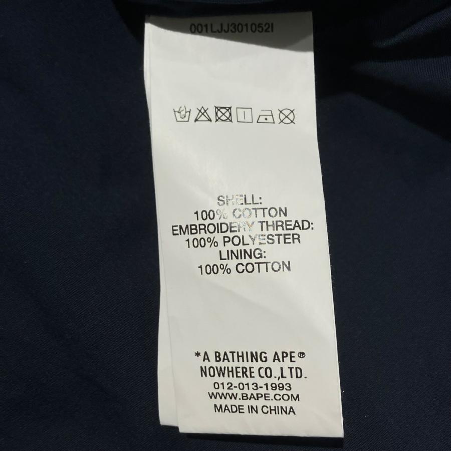 アベイシングエイプ A BATHING APE 23SS デニムジャケット 0ZXJKM140052L インディゴ サイズ：Sの画像