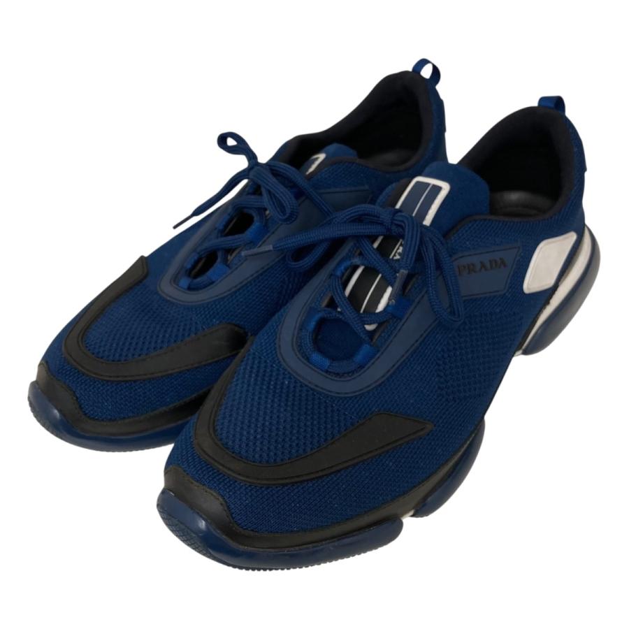 PRADA（プラダ） クラウドバストメッシュスニーカー 2EG 253 ブルー 