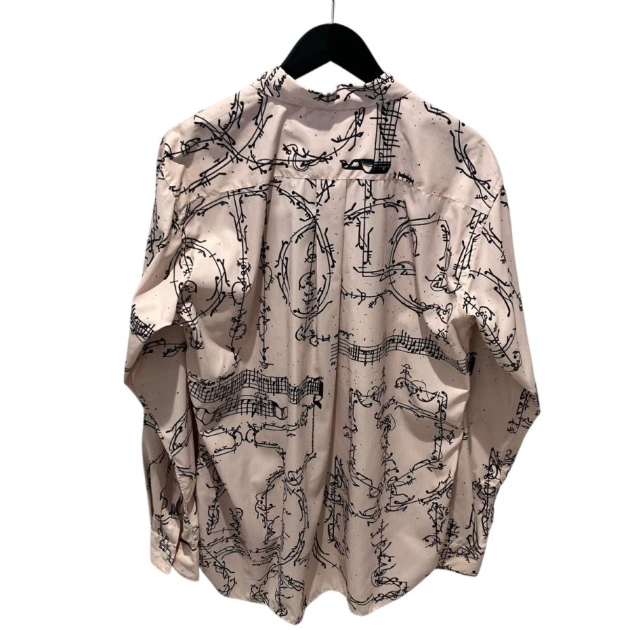 COMME des GARCONS HOMME DEUX クジラ柄 シャツ M COMME des GARCONS HOMME DEUX コムデギャルソンオムドゥ 音符柄 総柄