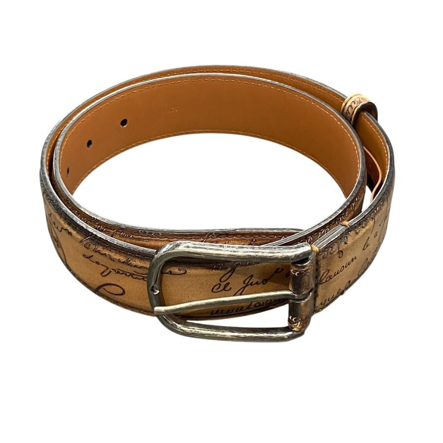 Berluti（ベルルッティ） クラシックベルト L0174 ベージュ 