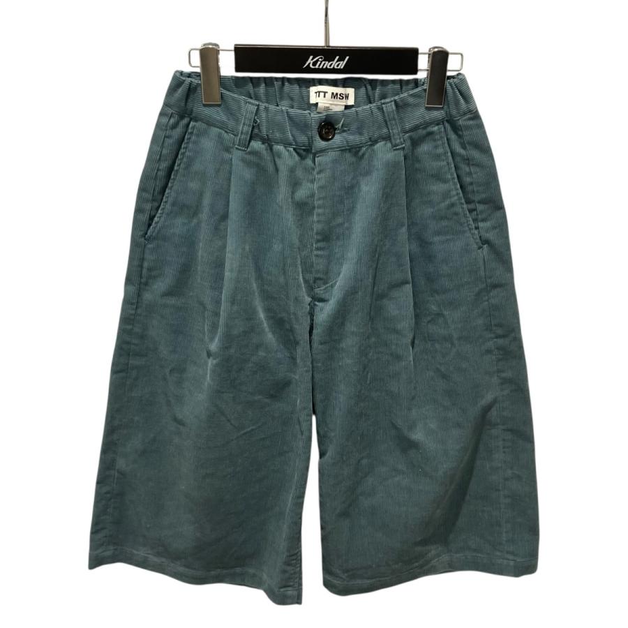 ティーモダンストリートウエア TTT MSW Corduroy half pants