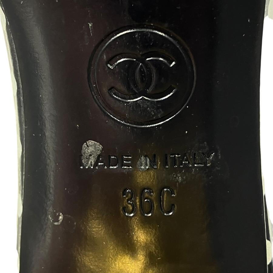 CHANEL（シャネル） 【値下げ】CHANEL ココマークドットヒールサンダル