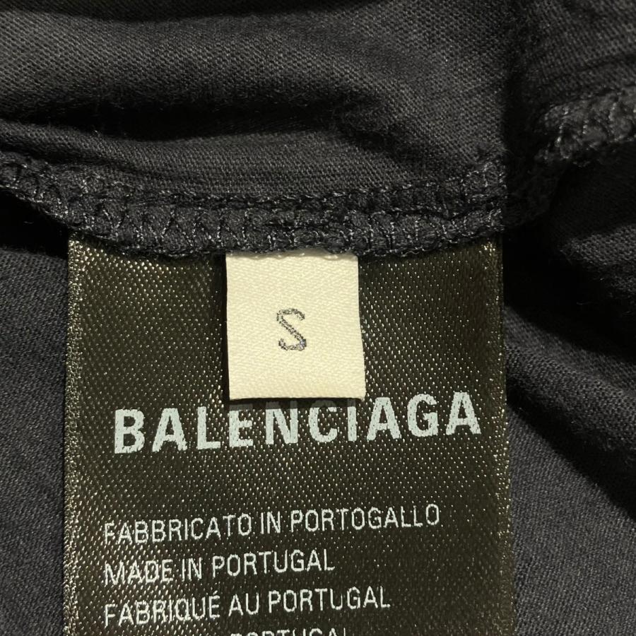 BALENCIAGA（バレンシアガ） デトロイト加工 SAINT GENTLEMAN Tシャツ
