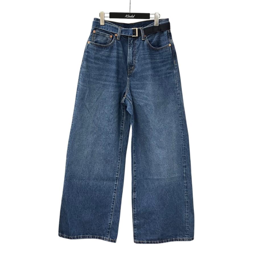 sacai（サカイ） 【値下げ】sacai×LEVI'S 25SS バギージーンズ デニム