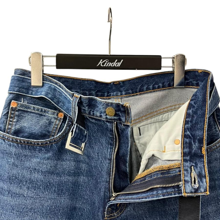 sacai（サカイ） 【値下げ】sacai×LEVI'S 25SS バギージーンズ デニム