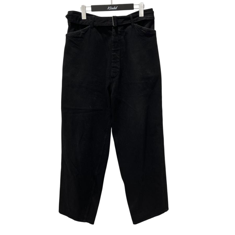 COMOLI（コモリ） 【値下げ】COMOLI 24SS ベルテッドパンツ デニム