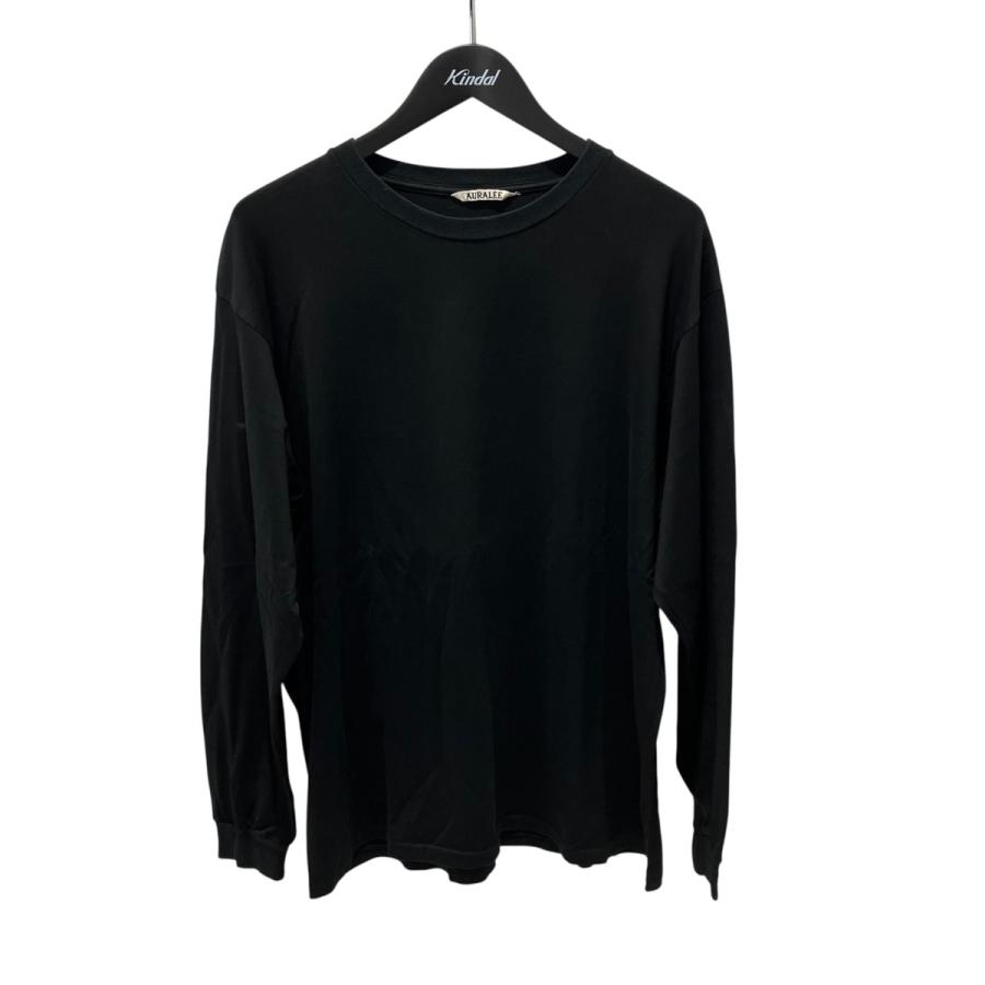 AURALEE（オーラリー） AURALEE LUSTER PLAITING LS TEE 長袖Tシャツ 