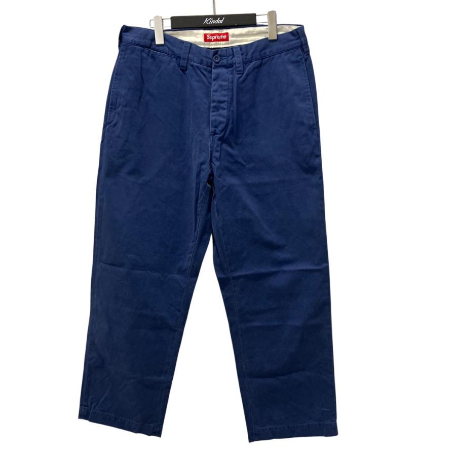 Supreme（シュプリーム） Supreme 24SS チノパン ブルー サイズ：W32