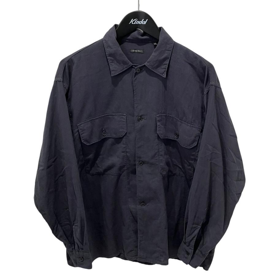 COMOLI（コモリ） 空紡オックス C．P．Oシャツ 長袖シャツ V01-02016