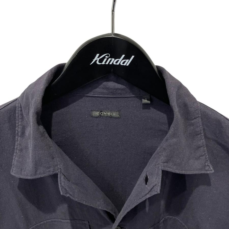 COMOLI（コモリ） 空紡オックス C．P．Oシャツ 長袖シャツ V01-02016