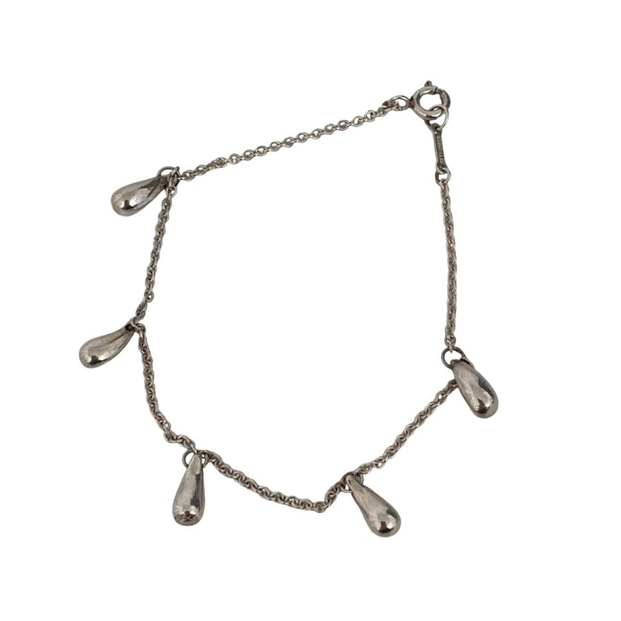 特別セール❗️美品‼️ Tiffany & Co. シルバーブレスレット　ドロップ TIFFANY&Co.（ティファニー） Tiffany ＆ Co． ティアドロップ