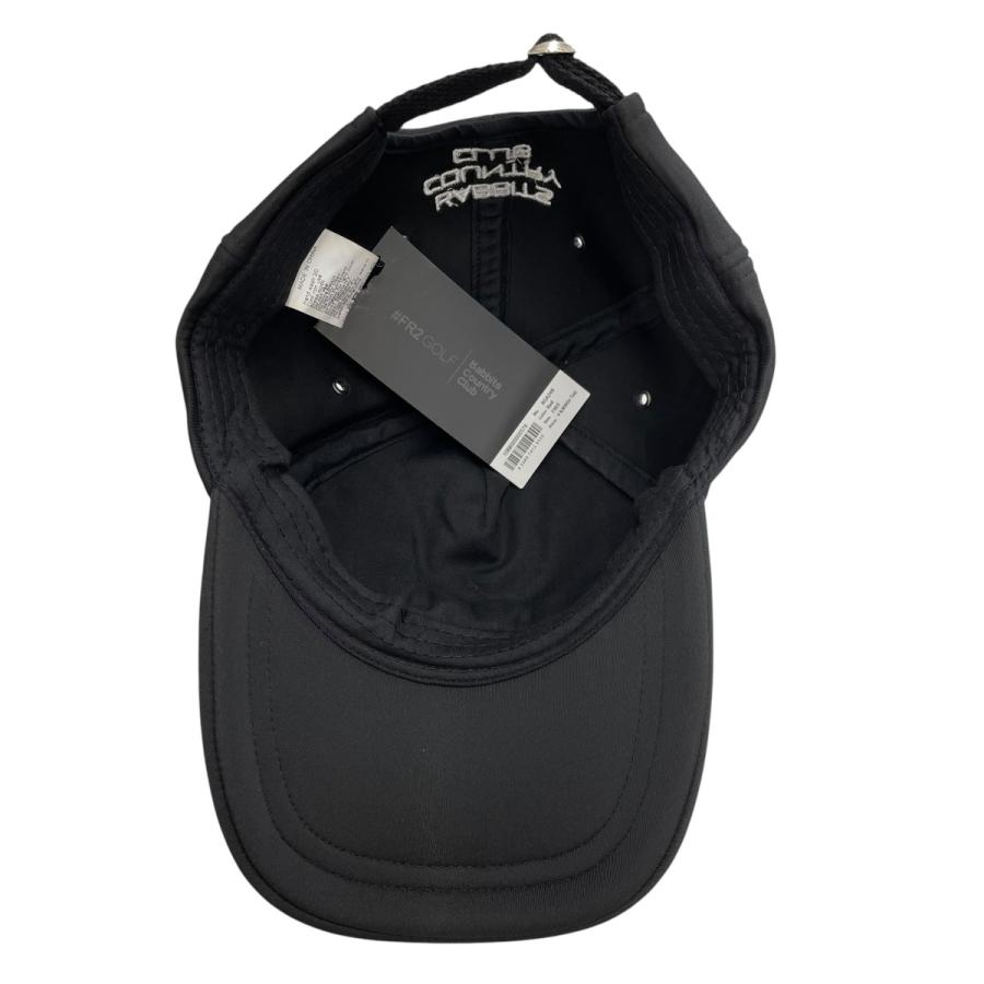 FR2GOLF キャップ ブラック 新品 FR2 エフアールツーゴルフ FR2 GOLF チェックロゴ刺繍CAP キャップ