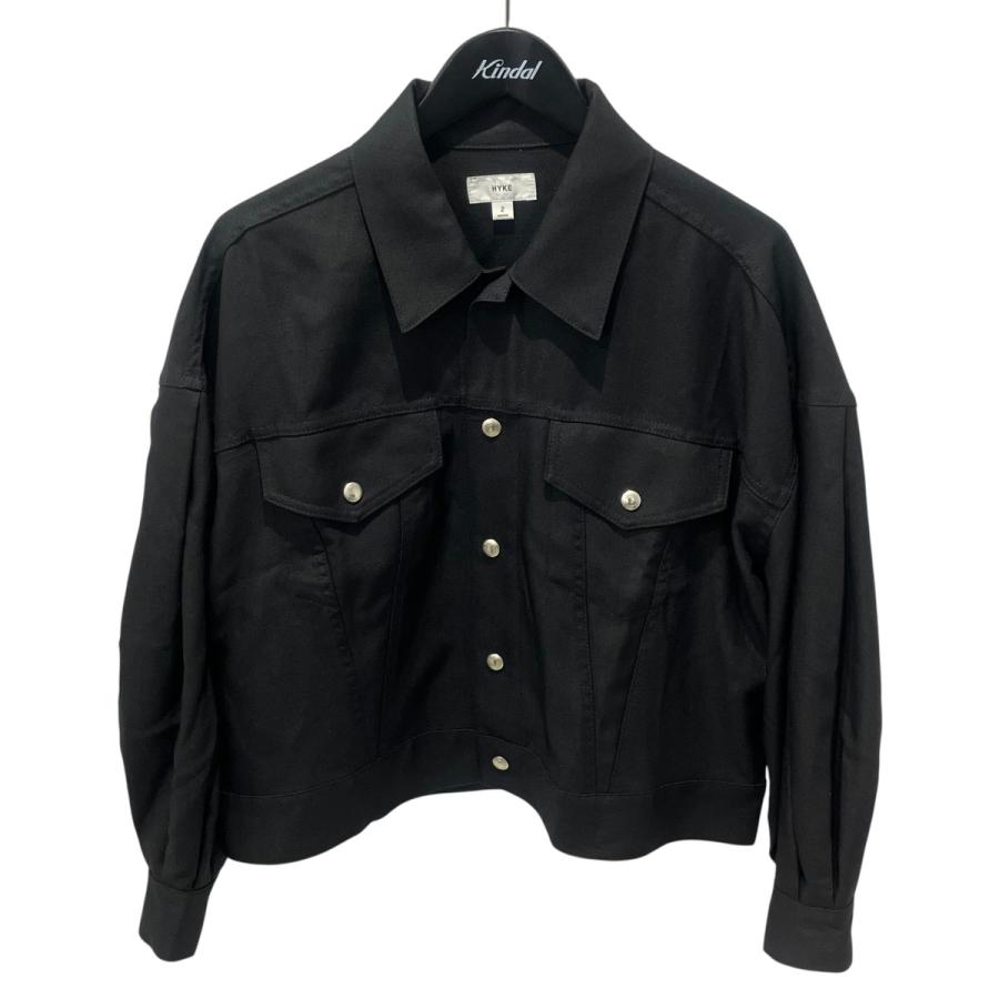HYKE（ハイク） HYKE 25SS OXFORD BALLON SLEEVE JACKET ジャケット 