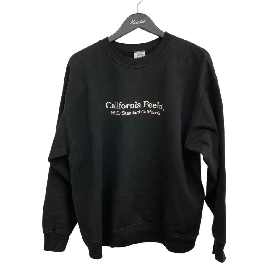 STANDARD CALIFORNIA RHCコラボ　ブラック スウェット RHC Ron Herman アールエイチシーロンハーマン STANDARD CALIFORNIA