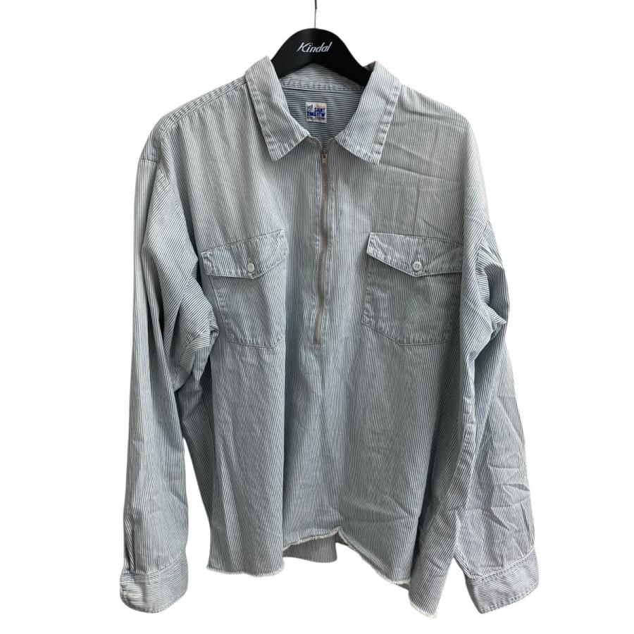 値下げ】SAINT MICHAEL 26SS HICKORY SHIRT STRIPE 長袖シャツ SM-MK8