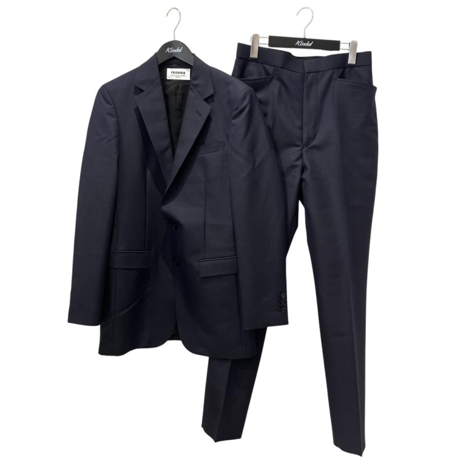 レノマ renoma DUTRONC LE GOLF DROUOT セットアップスーツ RCDA02 B ネイビー サイズ：50