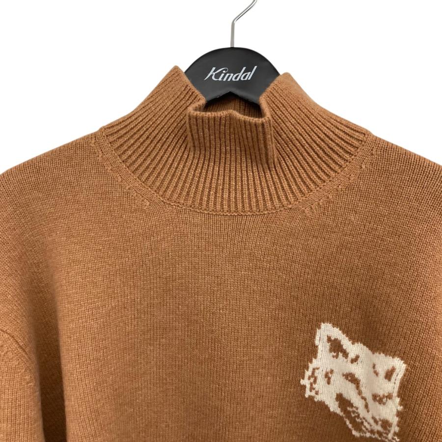 MAISON KITSUNE（メゾン キツネ） MAISON KITSUNE FOX HEAD INTARSIA