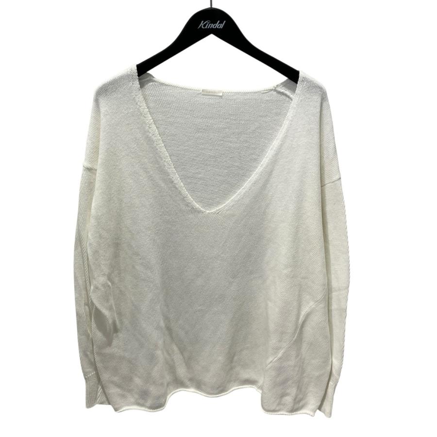 COMOLI（コモリ） COMOLI 25SS 7G V-Neck Knit Vネックニット B01