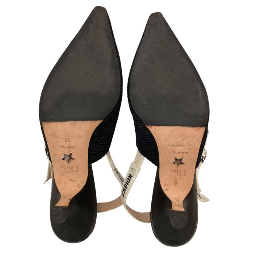 g*n様 J'Adior スリングバックパンプス ブラック ローヒール36 Christian Dior（クリスチャン・ディオール） Christian Dior J'ADIOR