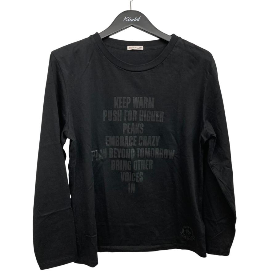 MONCLER（モンクレール） 長袖Tシャツ G20938D00002 ブラック サイズ